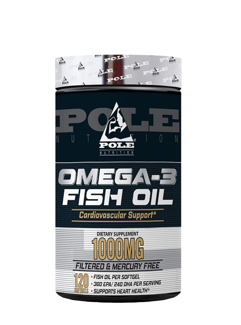 Pole Nutrition Omega-3, Fish Oil, Helps To Improve Joint & Skin Health