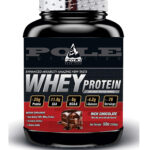 Pole Nutrition 100% Whey Protein Powder, Premium Muscle Gain Formula - 5 Lbs - RICH CHOCOLATE