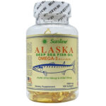 Sunline Alaska Deep Sea Fish Oil Omega-3, 100 Softgels