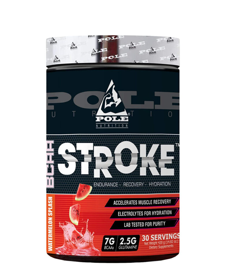 Pole Nutrition Stroke Bcaa, Intra Workout Drink For Energy & Recovery