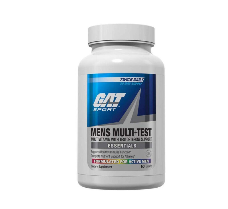 Gat Sports Mens Multi+Test, Testosterone booster with Multivitamin Dietry Supplements