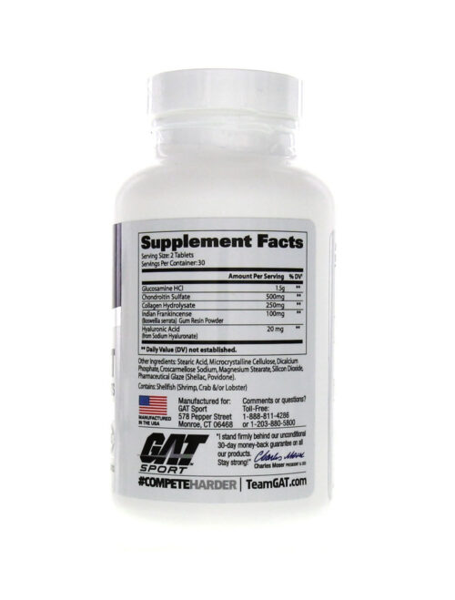 Gat Essentials Joint Support, Helps To Improve Joint Health Of Your Body- 60 Tablets