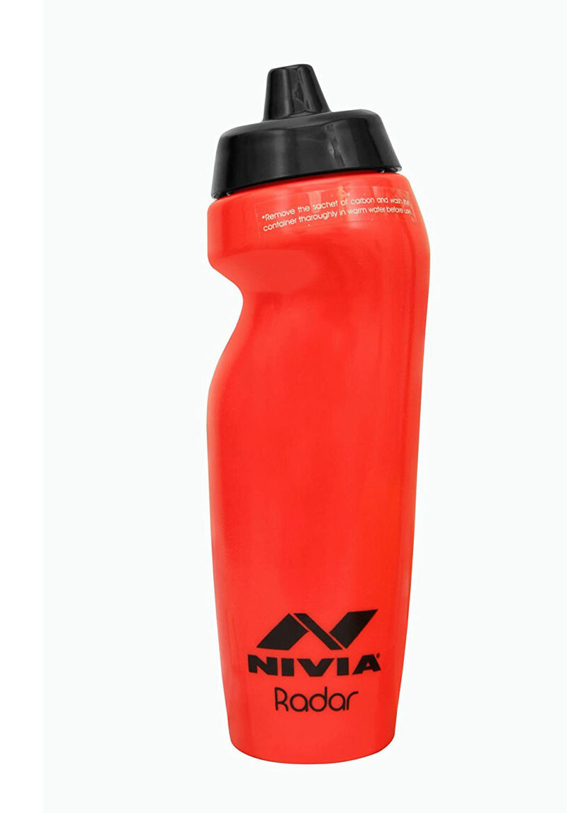 Nivia Radar Sports Shipper Bottle, For Cycling and Gym Use- 600 Ml, Red