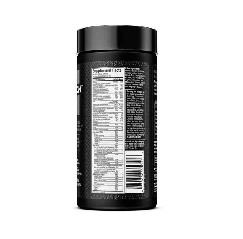 Muscletech Advanced Multi-Vitamin Formula Caplets, 90 Counts