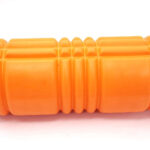 Dejure Fitness Imported EVA High Performance Light Weight Yet Rugged Foam Roller- Orange Colour