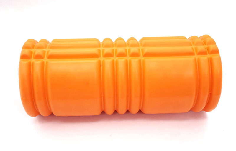 Dejure Fitness Imported EVA High Performance Light Weight Yet Rugged Foam Roller- Orange Colour