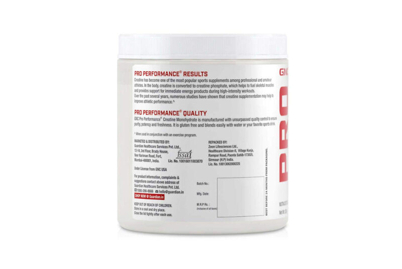 GNC Pro Performance Creatine Monohydrate 3000 Mg Supplement -