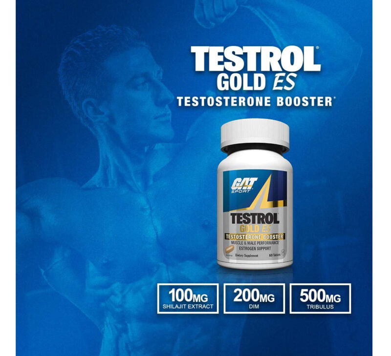 GAT Sport Testrol Gold Es Tablets For Boosting Natural Testosterones