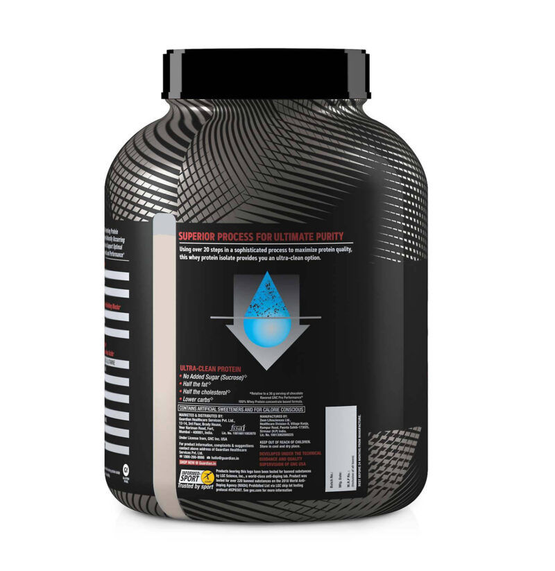 GNC AMP Pure Isolate Whey Protein Powder