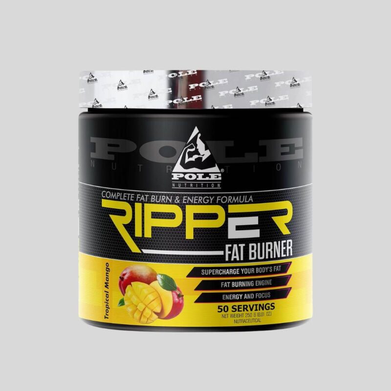 Pole Nutrition Ripper Fat Burner, A Ideal Pre-workout Blend,50 Serving 1 Pole Nutrition Ripper Fat Burner, A Ideal Pre-workout Blend,50 Serving