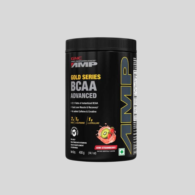 GNC Amp Gold Series Bcaa Advanced Intra Workout drink For Recovery- 400 Grams