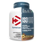 Dymatize Nutrition Iso 100 Whey Protein Powder, Better Muscle Growth - 5 Lbs - GOURMET CHOCOLATE