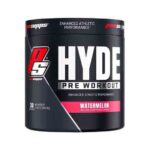 Pro Supps Hyde Pre-workout Drink, Enhanced Athletic Performance- 30 Servings - WATERMELON