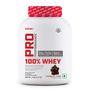 Gnc Pro Performance 100% Whey Protein Powder, Ideal Protein Blend For Women & Men- 2Kg - CHOCOLATE FUDGE