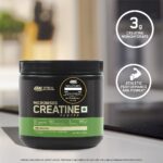 Optimum Nutrition (ON) Micronized Creatine Powder - 250 Gram, 83 Serves, 3g of 100% Creatine Monohydrate Per Serving, Enhanced athletic Performance