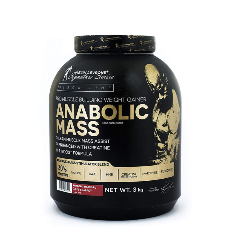 Kevin Levrone Anabolic Mass Gainer, Perfect Mass Gain Formula- 3Kg, Chocolate flavour