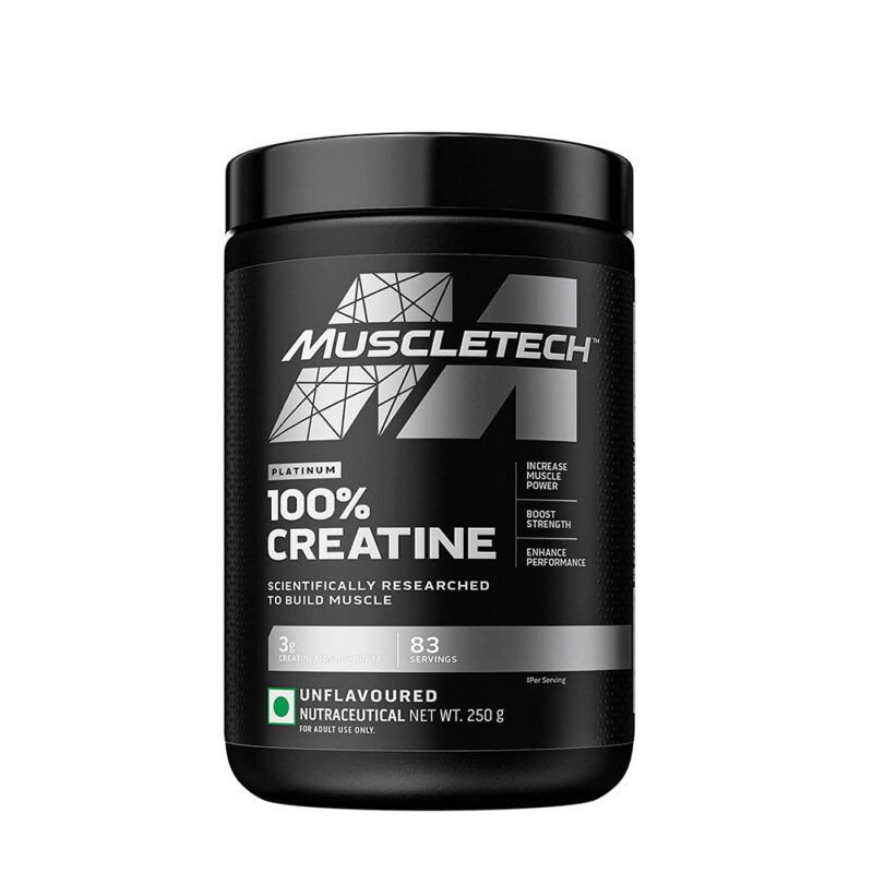 Muscletech Essential Series Platinum 100% Creatine Monohydrate - 250 Grams