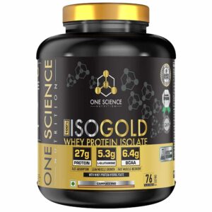 One Science Nutrition 100% Isogold Whey Protein 5 Lbs