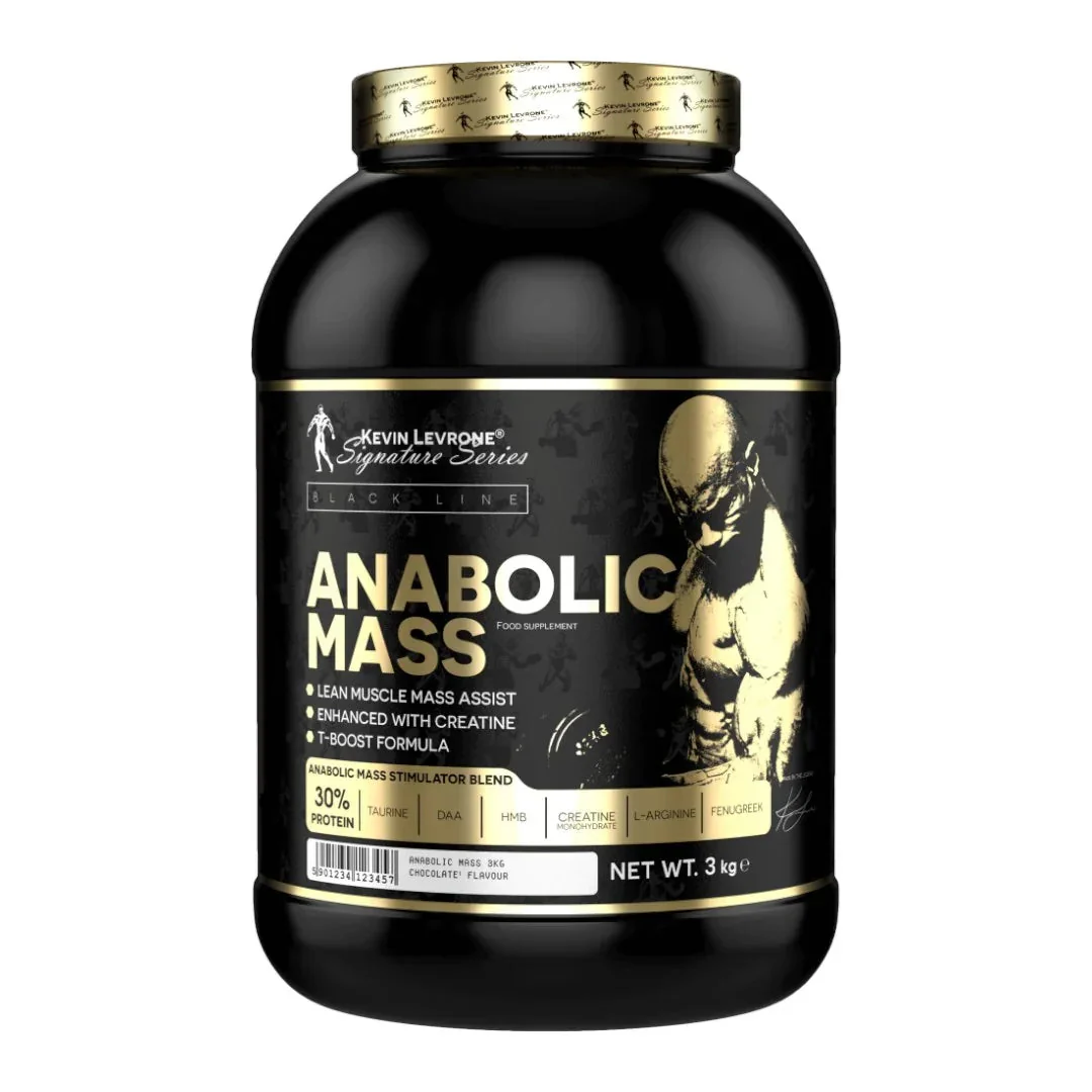 Kevin Levrone Anabolic Mass Gainer, Perfect Mass Gain Formula- 3Kg, Chocolate flavour