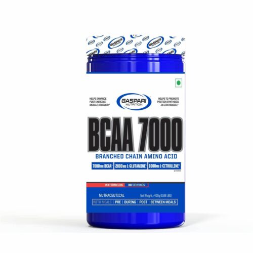 Gaspari Nutrition BCAA 7000, Intra-Workout Drink, Branched Chain Amino Acid With Glutamine & Citrulline