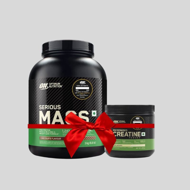 ON (Optimum Nutrition) Serious Mass Gainer & Optimum Nutrition (ON) Micronized Creatine Powder