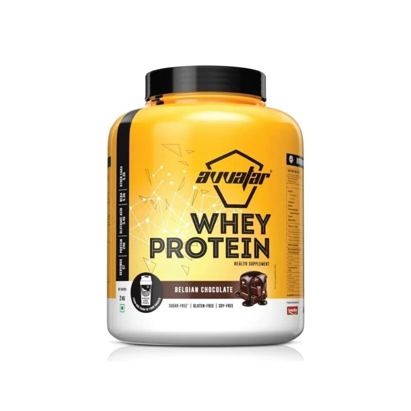 Avvatar Whey Protein, Made with 100% Fresh Cow's Milk