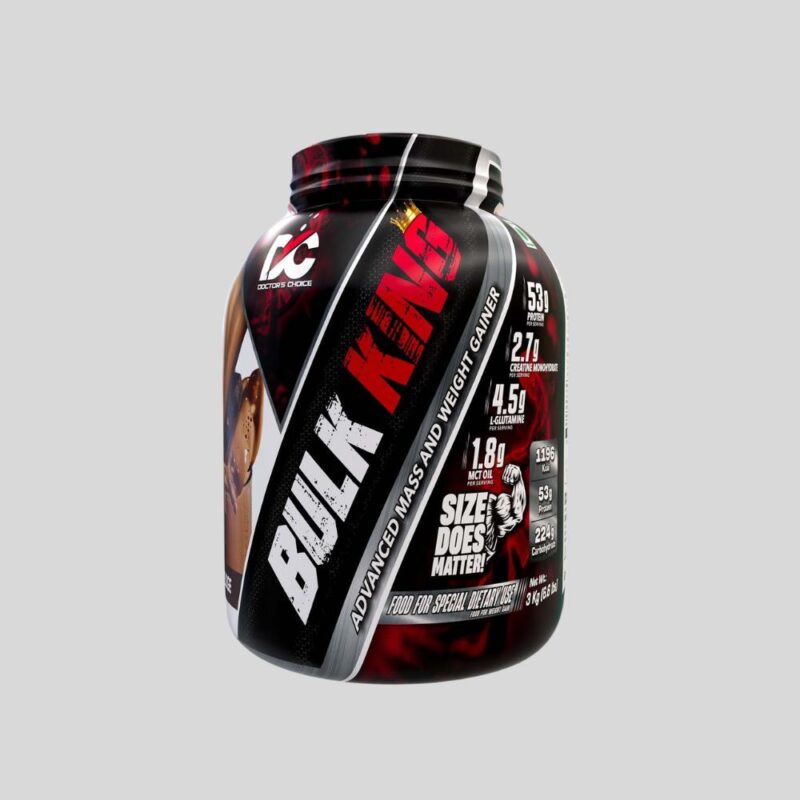 DC DOCTORS CHOICE Bulk King Advanced Mass Gainer, 3 KG Pack