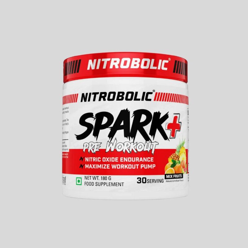 Nitrobolic Supplements Spark Plus Preworkout Drink- 30 Servings