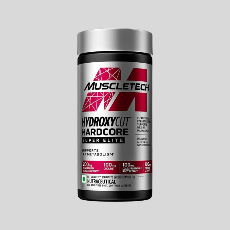 Muscletech Performance Series Hydroxycut Hardcore Super Elite- 100 Capsules