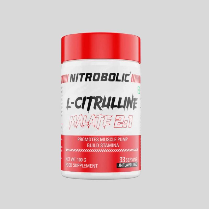 Nitrobolic Supplements L-Citrulline 33 Servings