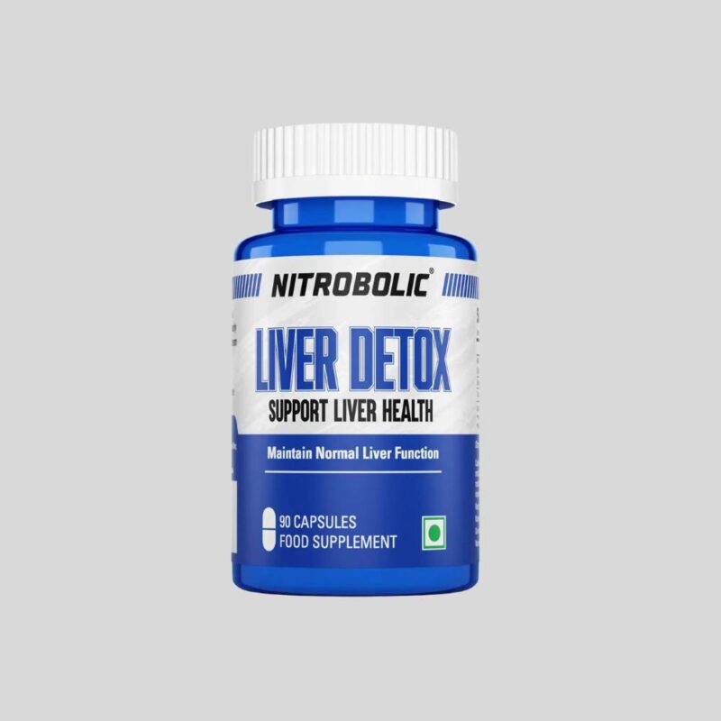 Nitrobolic Supplements liver Detox, 90 Capsules