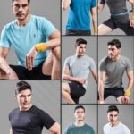 Astrike Sports Men Solid Slim Fit T-Shirt ,Crew Neck Half Sleeves T-shirt 3 192