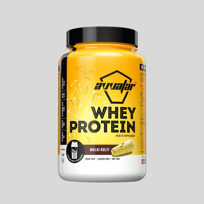 Avvatar Whey Protein 1Kg made with 100% fresh cow`s milk