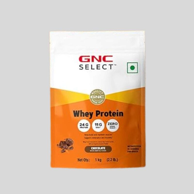 GNC SELECT Whey Protein 1kg Chocolate Flavour