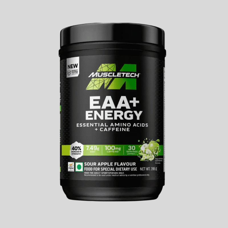 Muscletech EAA+Energy flavour Sour apple 30 servings