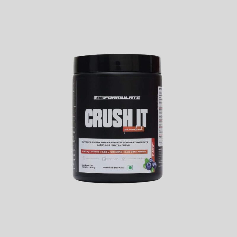 REFORMULATE Crush It Flavoured PreWorkout 30 Servings
