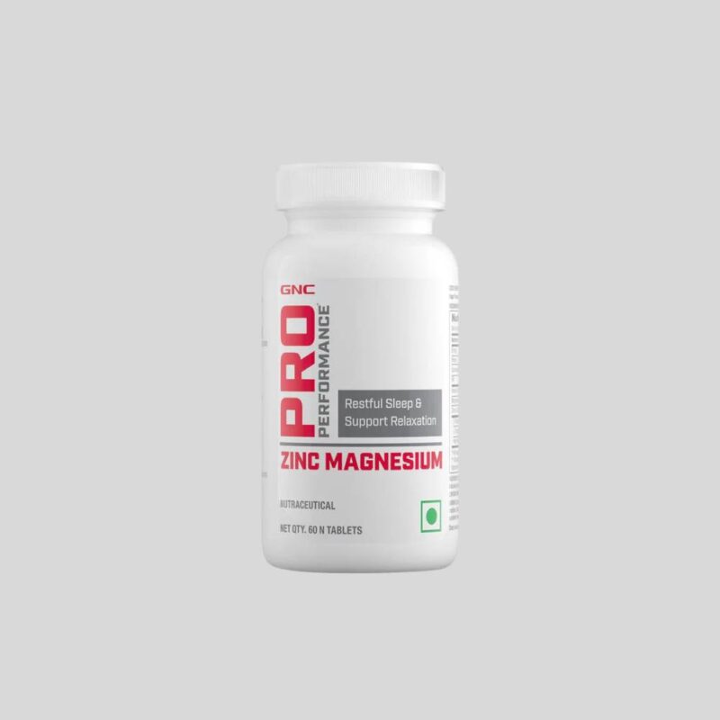 GNC Zinc Magnesium Amino ZMA Complex 60 tablets
