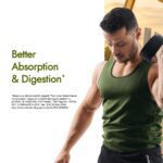 Kapiva Testofuel Shilajit Whey Protein, pack of 1 kg with 25g Protein, Cookies & Cream flavour 7 KP59