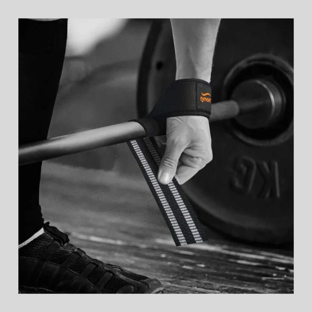 Tynor Sport Tynogrip Weightlifting Strap| Strong Grip| Adjustable Length| 1 Pair| 1 Tynor Sport Tynogrip Weightlifting Strap| Strong Grip| Adjustable Length| 1 Pair|