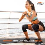 Tynor Sports Knee Cap Air Pro | Quick Sweat Drying|Enhances Performance| 1 Pair| 7 TY6