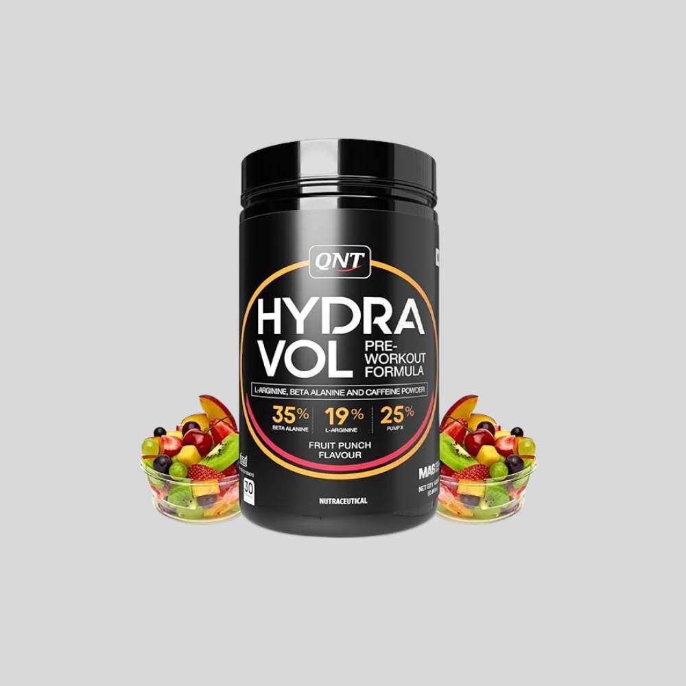 QNT Hydravol Preworkout Formula, Instant Energy & Quick Muscle Pump, L-Arginine, Beta Alanine, Caffeine Powder, 400g 1 QNT Hydravol Preworkout Formula, Instant Energy & Quick Muscle Pump, L-Arginine, Beta Alanine, Caffeine Powder, 400g