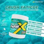 Healthfarm Nutrition ThpreX Pre Workout, Blue Razz, 40 Servings, 500g 5 H4